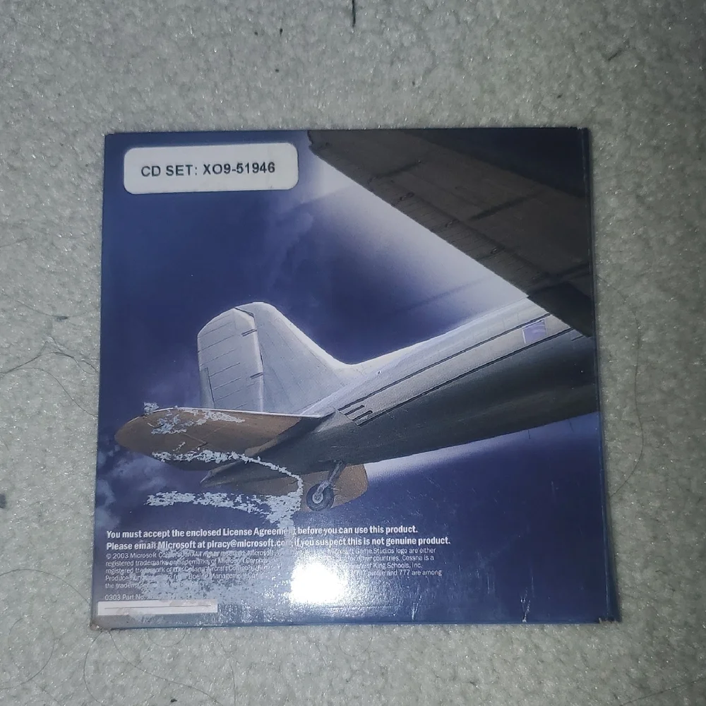 Microsoft Flight Simulator 2004 - Blue Cover